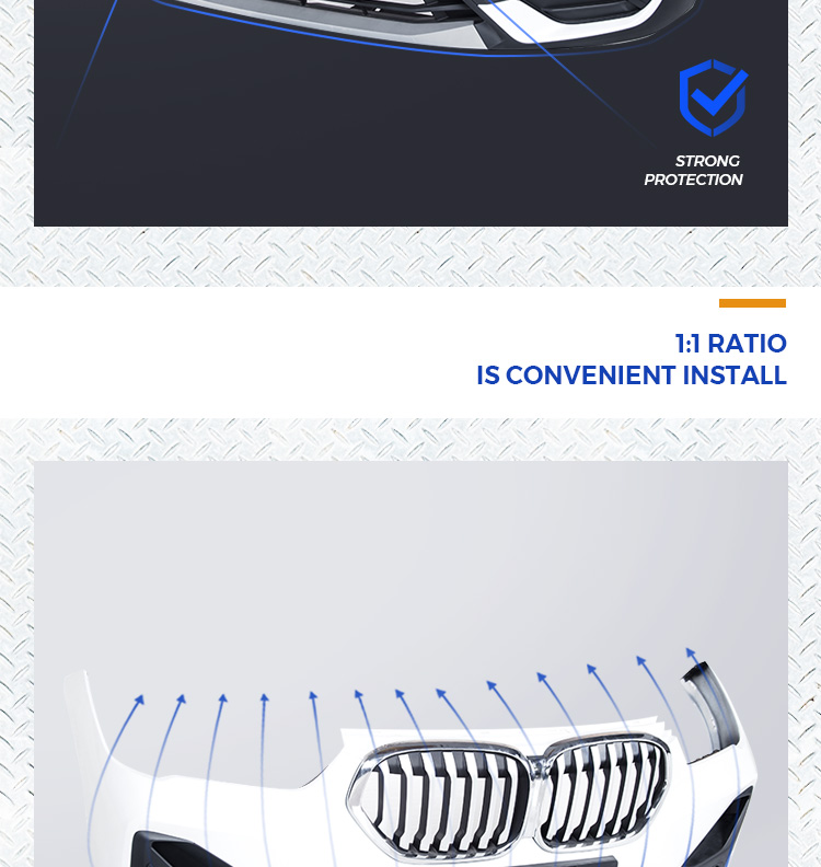 BMW X1 F49 FRONT BUMPER 3