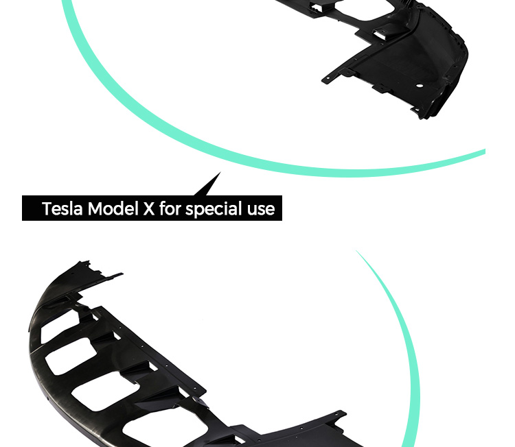 Tesla Model X Front Bumper Lower Valance Cover Oem