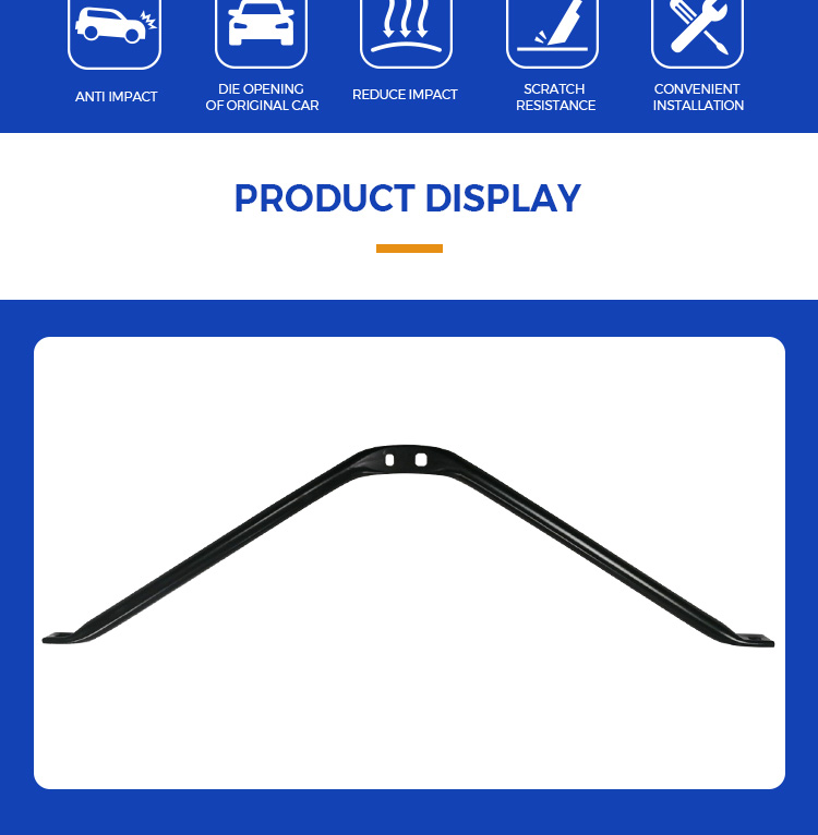 2018-2020 BMW 525i 530i 525Li 530Li Radiator Support Bracket