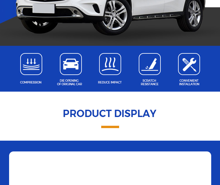 benz gla front bumper 2