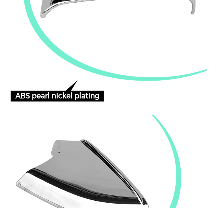 Tesla Model S Driver Door Mirror Cover Chrome Trim