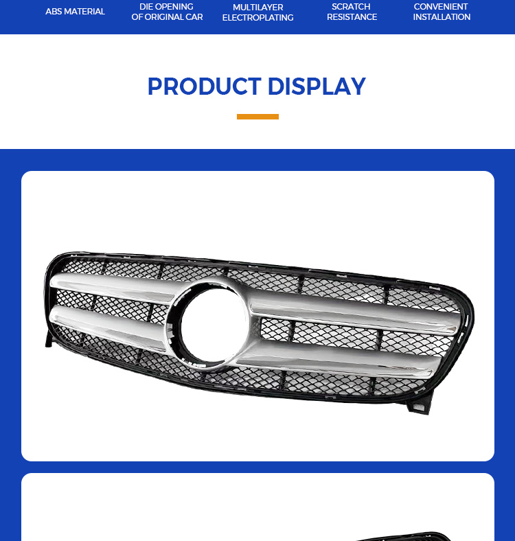 Mercedes Benz GLA Class Grille 2