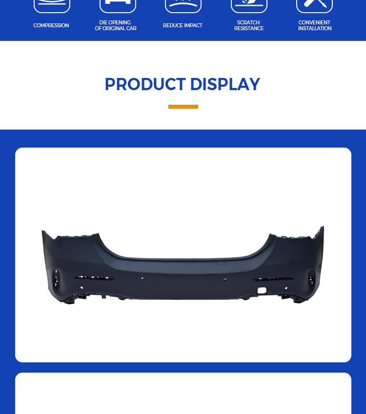 benz w177 rear bumper 2