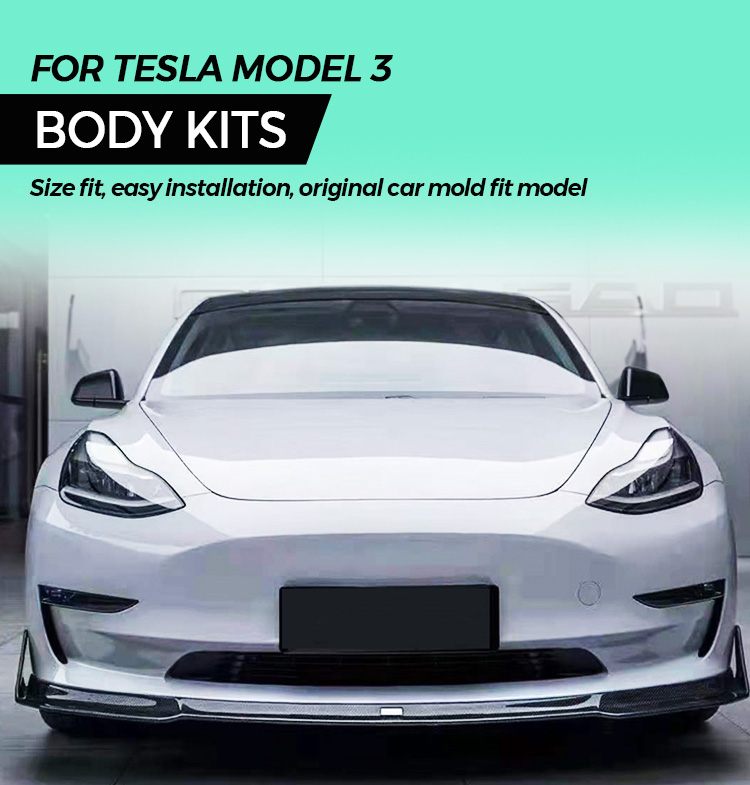 Model 3 carbon fiber bodykit 1