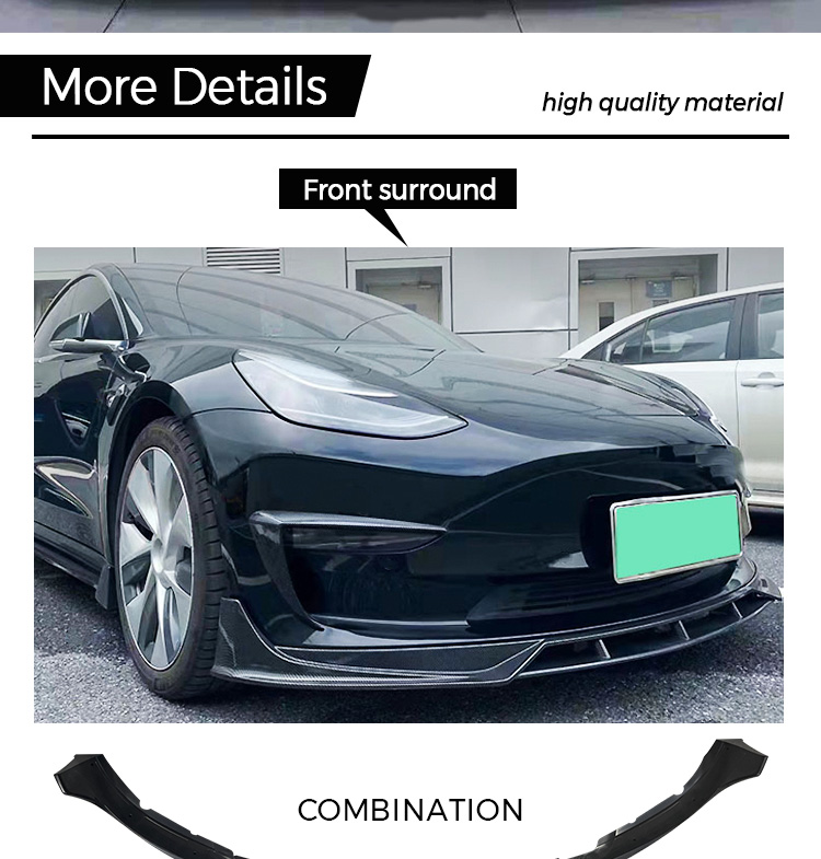 Model 3 carbon fiber bodykit 2