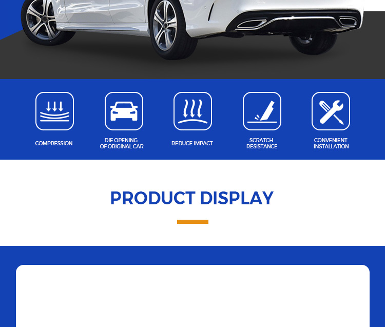 benz c class rear bumper 2