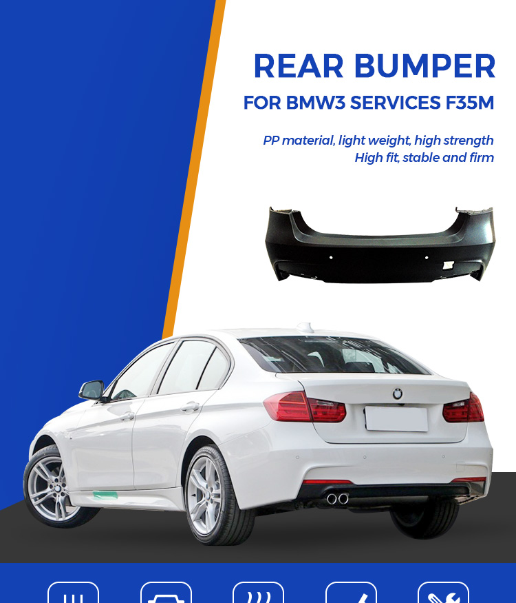 bmw 3 series rear bumper 1