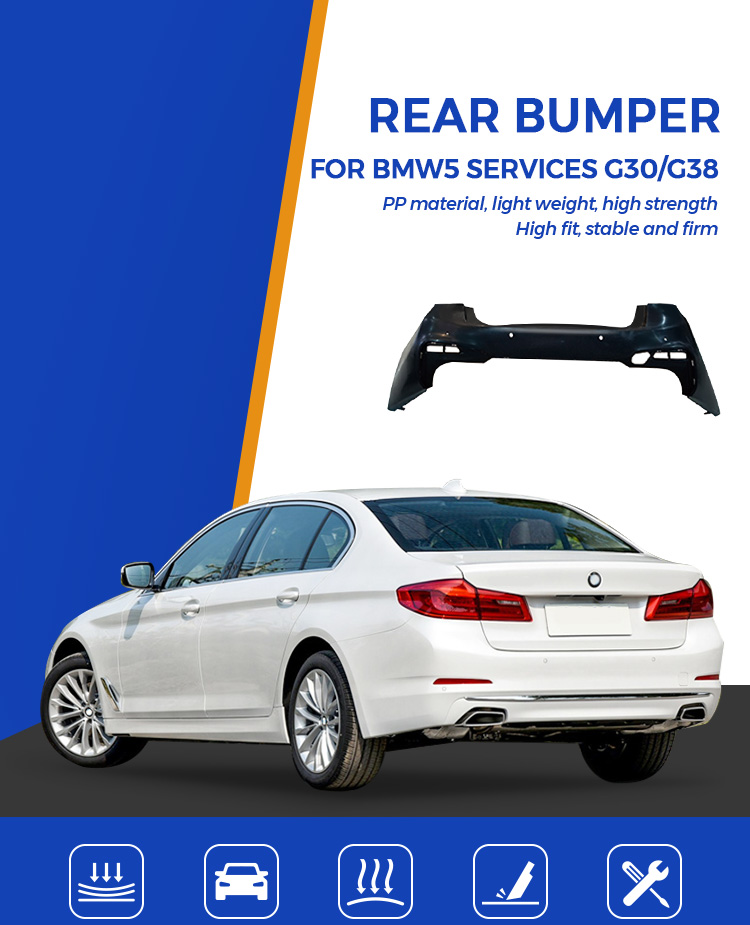 BMW 5-serie ACHTERbumper 1