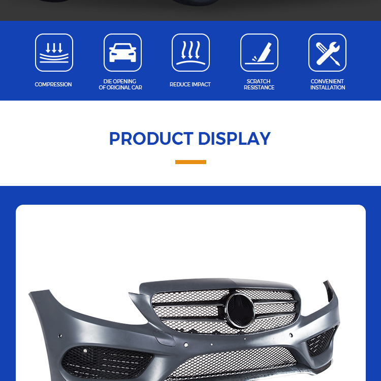 Benz C Class Front Pumper 2