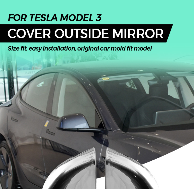 Tesla Model 3 Driver Door Mirror Cover