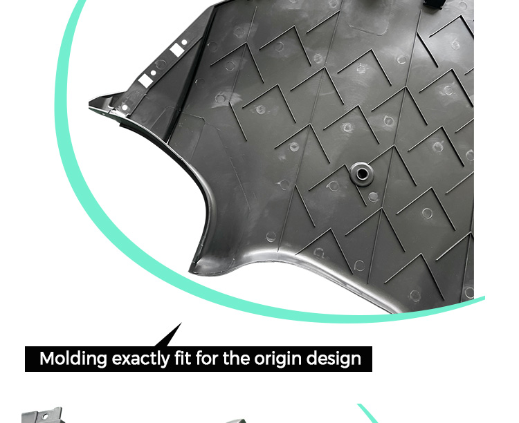 tesla model 3 rear bumper lower board