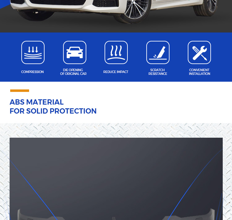 bmw 5 series front bumper 2