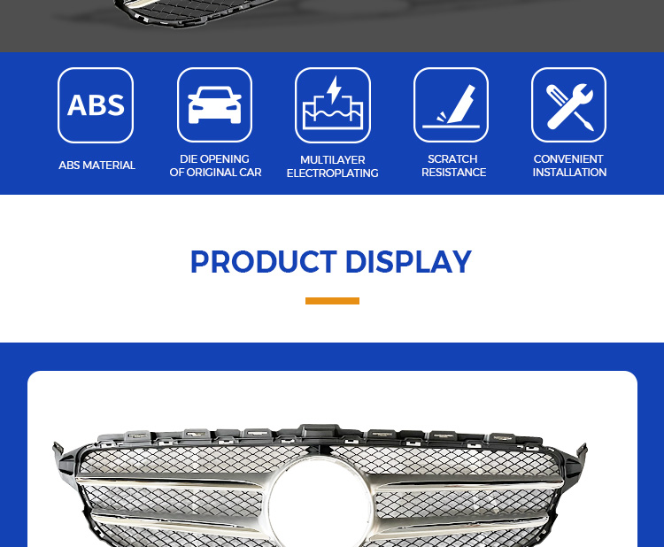 Mercedes Benz C Class Grille 02