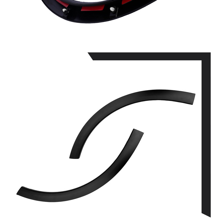 Tesla Model X Rear Side Small Wheel Fender Flare Molding Oem