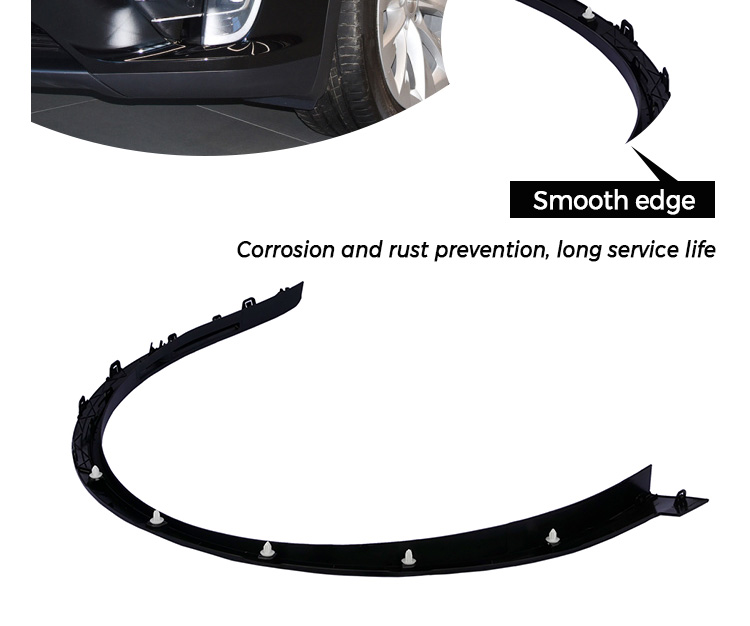 Tesla Model X Front Side Wheel Fender Flare Molding Oem