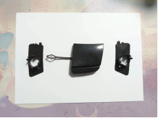 Fit for W177 front bumper 23 With 2 PDC HOLE