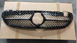 Fit for W206 grille black chrome