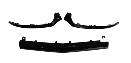 Fit for W 205 front bumper chrome L/R/M