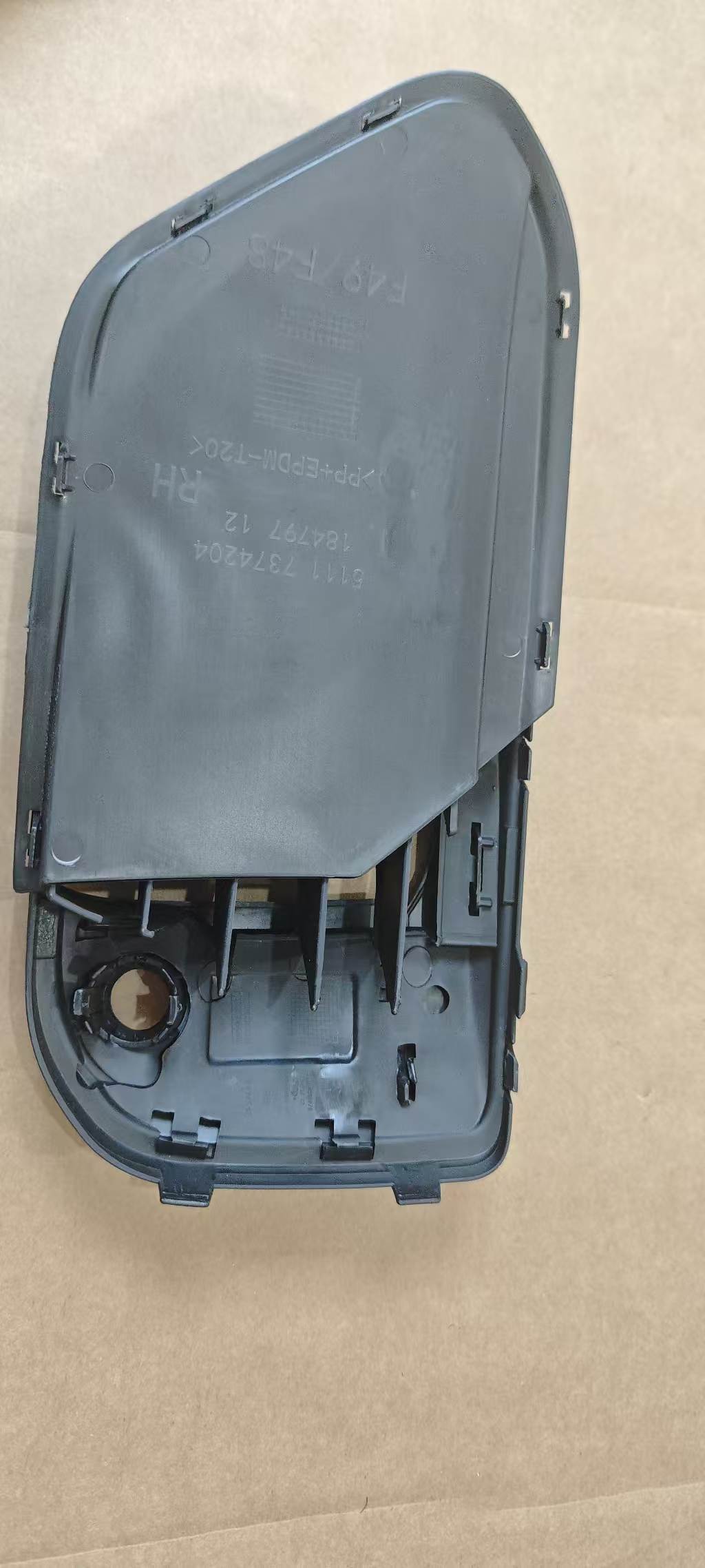 Fit for X1 Fog Lamp Frame Assembly – Matte Surface (with black strip-shaped eyes) L Fog Lamp Frame Assembly – Matte Surface (with black strip-shaped eyes) R
