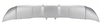 FIT FOR XC60 14 Front Bumper Lower Guard Silver