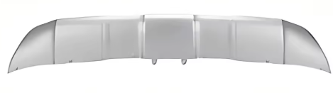 FIT FOR XC60 14 Front Bumper Lower Guard Silver